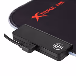 Xtrike Me MP-602 Tappetino per mouse per gioco da computer Nero, Rosso - Vista aggiuntiva 6