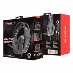 XD Enjoy XDXT712 cuffia e auricolare Cablato A Padiglione Gaming Nero - Vista aggiuntiva 6