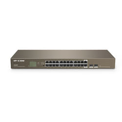 IP-COM Networks G1024F switch di rete Non gestito Gigabit Ethernet (10/100/1000) Nero