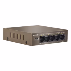 IP-COM Networks F1105P-4-63W switch di rete Non gestito Fast Ethernet (10/100) Supporto Power over Ethernet (PoE) Nero
