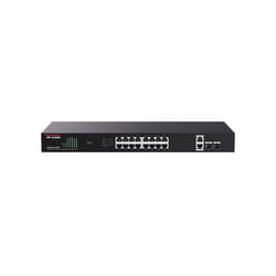 IP-COM Networks G1120P-16-150W switch di rete Non gestito Gigabit Ethernet (10/100/1000) Supporto Power over Ethernet (PoE) 1U Nero