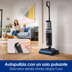 Tineco FloorOne i5 Stretch PLUS Lavapavimenti aspirapolvere senza fili, Design reclinabile a 180°, aspirazione 20000 Pa, zero grovigli, auto-pulizia - Vista aggiuntiva 8