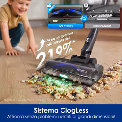 Tineco PURE ONE S70 aspirapolvere senza filo Nero, Grigio Senza sacchetto - Vista aggiuntiva 8