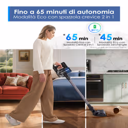 Tineco Pure One S30 aspirapolvere senza filo Nero, Grigio Senza sacchetto - Vista aggiuntiva 5