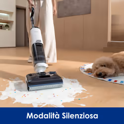Tineco FLOOR ONE S5 MAX Aspirapolvere Lavapavimenti aspirapolvere senza fili, Design reclinabile a 180°, aspirazione 22000 Pa, zero grovigli, 50 minuti di autonomia, auto-pulizia FlashDry a 85°C - Vista aggiuntiva 2