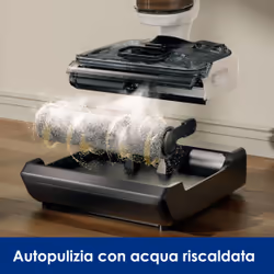 Tineco FLOOR ONE S5 MAX Aspirapolvere Lavapavimenti aspirapolvere senza fili, Design reclinabile a 180°, aspirazione 22000 Pa, zero grovigli, 50 minuti di autonomia, auto-pulizia FlashDry a 85°C - Vista aggiuntiva 4