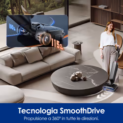 Tineco Floor One S9 Artist Steam Pro Aspirapolvere verticale Batteria Secco e bagnato Senza sacchetto Nero, Argento - Vista aggiuntiva 5