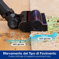 Tineco PURE ONE A90S aspirapolvere senza filo Nero, Grigio, Beige Senza sacchetto - Vista aggiuntiva 7