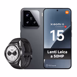 Xiaomi 15 Black Special Pack, 16,1 cm (6.36"), 2670 x 1200 Pixel, 12 GB, 256 GB, 50 MP, Nero