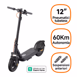 Xiaomi 5 Plus Nero 25 km/h 10,2 Ah