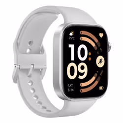 Xiaomi Redmi Watch 6 NFC 5,26 cm (2.07") AMOLED 46.5 mm Digitale 432 x 514 Pixel Touch screen Argento GPS (satellitare) - Vista aggiuntiva 4