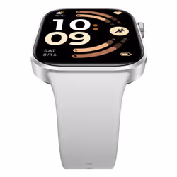 Xiaomi Redmi Watch 6 NFC 5,26 cm (2.07") AMOLED 46.5 mm Digitale 432 x 514 Pixel Touch screen Argento GPS (satellitare) - Vista aggiuntiva 5