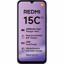 Xiaomi Redmi 15C 4 GB 128 GB Nero - Vista aggiuntiva 2