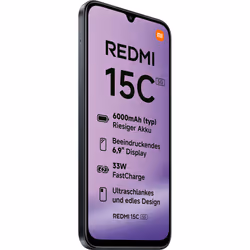 Xiaomi Redmi 15C 4 GB 128 GB Nero - Vista aggiuntiva 3