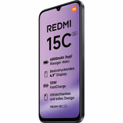 Xiaomi Redmi 15C 4 GB 128 GB Nero - Vista aggiuntiva 4