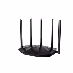 Tenda TX2 Pro router wireless Gigabit Ethernet Dual-band (2.4 GHz/5 GHz) Nero - Vista aggiuntiva 4