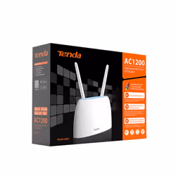 Tenda 4G09 router wireless Gigabit Ethernet Dual-band (2.4 GHz/5 GHz) 4G Bianco - Vista aggiuntiva 4