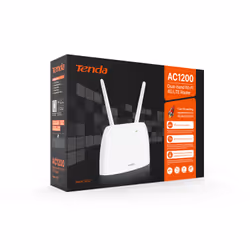 Tenda 4G07 router wireless Gigabit Ethernet Dual-band (2.4 GHz/5 GHz) 4G Bianco - Vista aggiuntiva 4