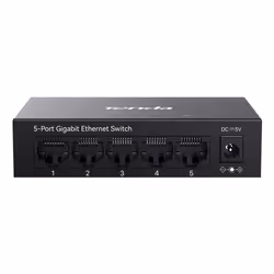 Tenda TEG1005M switch di rete Non gestito L2 Gigabit Ethernet (10/100/1000) Nero - Vista aggiuntiva 3