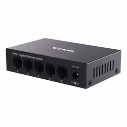 Tenda TEG1005M switch di rete Non gestito L2 Gigabit Ethernet (10/100/1000) Nero - Vista aggiuntiva 4