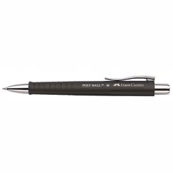 Faber-Castell 241199, Fermaglio, Penna a sfera retrattile a clip, Blu, 1 pz, Medio