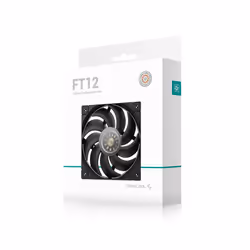 DeepCool FT12 Case per computer Ventilatore 12 cm Nero 1 pz