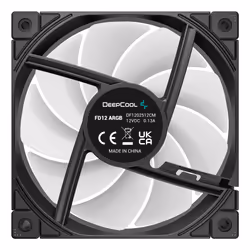 DeepCool FD12 ARGB-3 in 1 Case per computer Ventilatore 12 cm Nero, Bianco 3 pz - Vista aggiuntiva 6