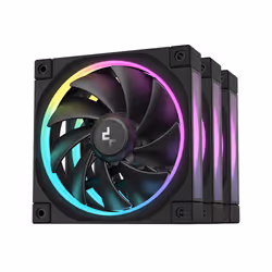 DeepCool FL12-3 in 1, Ventilatore, 12 cm, Nero