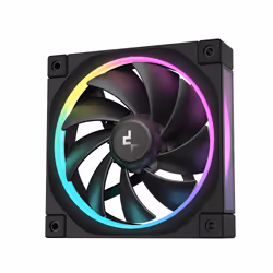 DeepCool FL12-3 in 1 Case per computer Ventilatore 12 cm Nero 3 pz