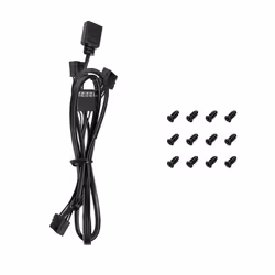 DeepCool FL12-3 in 1 Case per computer Ventilatore 12 cm Nero 3 pz - Vista aggiuntiva 7
