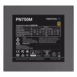 DeepCool PN750M alimentatore per computer 750 W 20+4 pin ATX ATX Nero - Vista aggiuntiva 4