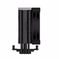 DeepCool AK400 ZERO DARK Processore Raffreddatore d'aria 12 cm Nero 1 pz - Vista aggiuntiva 4