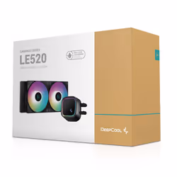 DeepCool LE520 Processore Raffreddatore di liquidi tutto in uno 12 cm Nero 1 pz - Vista aggiuntiva 7