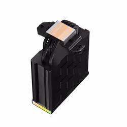 DeepCool AK400 DIGITAL Processore Raffreddatore d'aria 12 cm Nero 1 pz - Vista aggiuntiva 5