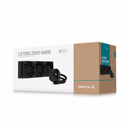 DeepCool LS720S Zero Dark Processore Raffreddatore di liquidi tutto in uno 12 cm Nero 1 pz - Vista aggiuntiva 6