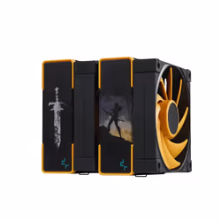 DeepCool AK620 Zero Dark Zoria Processore Raffreddatore d'aria 12 cm Nero, Giallo 1 pz - Vista aggiuntiva 7