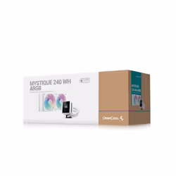 DeepCool Mystique 240 WH ARGB Processore Raffreddatore di liquidi tutto in uno 12 cm Bianco 1 pz - Vista aggiuntiva 6