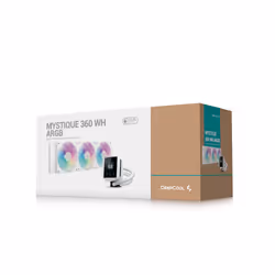DeepCool Mystique 360 WH ARGB Processore Raffreddatore di liquidi tutto in uno 12 cm Bianco 1 pz - Vista aggiuntiva 6
