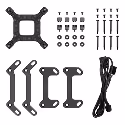 DeepCool LQ240 Processore Kit di raffreddamento a liquido 12 cm Nero 1 pz - Vista aggiuntiva 5