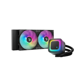 DeepCool LE240 V2 Processore Raffreddatore di liquidi tutto in uno 12 cm Nero