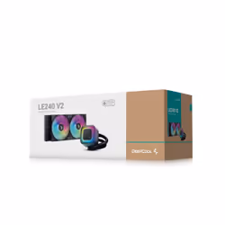 DeepCool LE240 V2 Processore Raffreddatore di liquidi tutto in uno 12 cm Nero - Vista aggiuntiva 6