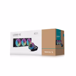 DeepCool LE360 V2 Processore Raffreddatore di liquidi tutto in uno 12 cm Nero 1 pz - Vista aggiuntiva 6