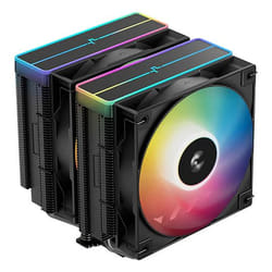 DeepCool AG620 BK ARGB V2 Circuiti integrati, Scheda madre Raffreddatore d'aria 12 cm Nero 1 pz