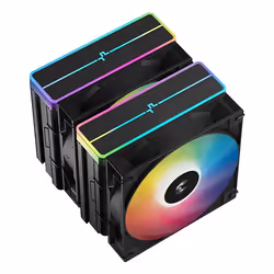 DeepCool AG620 BK ARGB V2 Circuiti integrati, Scheda madre Raffreddatore d'aria 12 cm Nero 1 pz - Vista aggiuntiva 2
