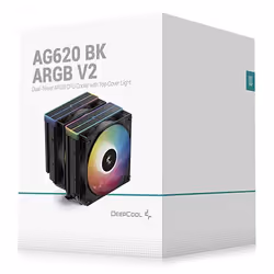 DeepCool AG620 BK ARGB V2 Circuiti integrati, Scheda madre Raffreddatore d'aria 12 cm Nero 1 pz - Vista aggiuntiva 6