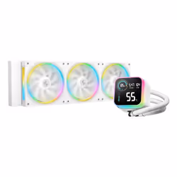 DeepCool LQ360 WH, Kit di raffreddamento a liquido, 12 cm, Nero