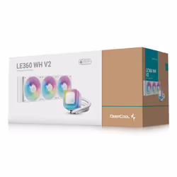 DeepCool LE360 WH V2 Processore Raffreddatore di liquidi tutto in uno 12 cm Bianco 1 pz - Vista aggiuntiva 6