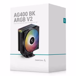 DeepCool AG400 BK ARGB V2 Circuiti integrati Ventilatore 12 cm Nero 1 pz - Vista aggiuntiva 6
