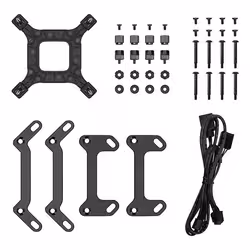 DeepCool LM240 Processore Kit di raffreddamento a liquido 12 cm Nero 1 pz - Vista aggiuntiva 5
