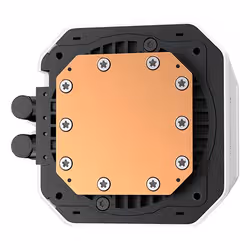 DeepCool LM240 WH Processore Kit di raffreddamento a liquido 12 cm Bianco 1 pz - Vista aggiuntiva 2